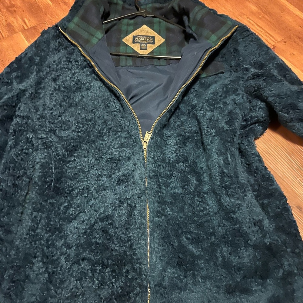 Pendleton Teddy Bear Full Zip Jacket - image 1